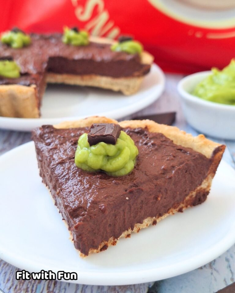 Crostata di Avena Senza Glutine con Crema di Avocado e Cacao