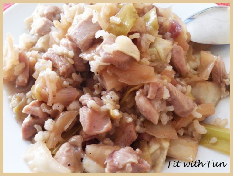 Risotto con Tacchino e Cavolo Cappuccio Verde