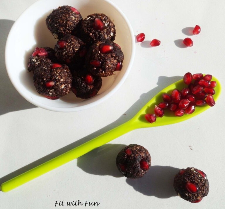 Energy Balls Palline Energetiche Avena Cacao e Melograno