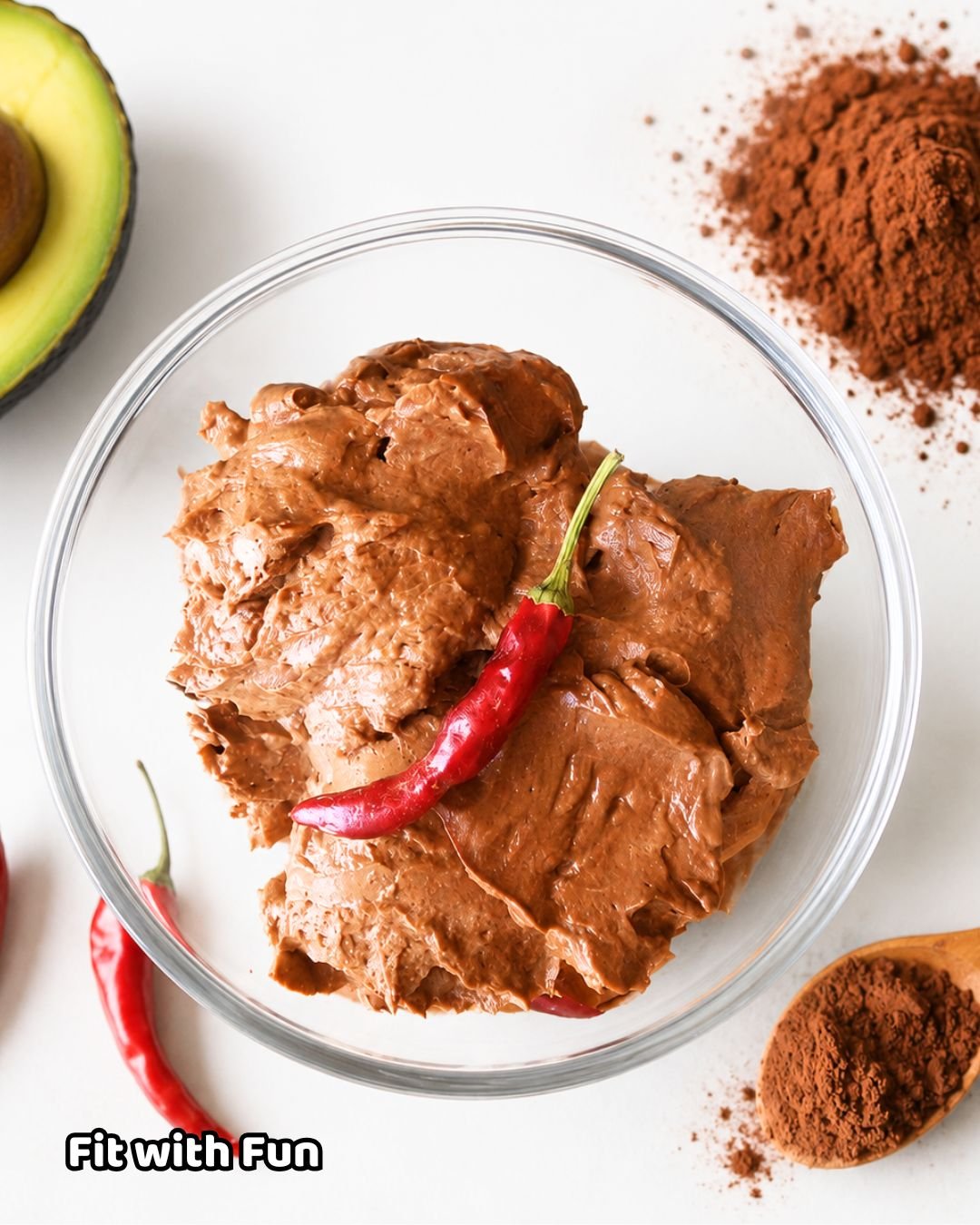 Gelato Avocado Cacao e Peperoncino Keto e Vegan