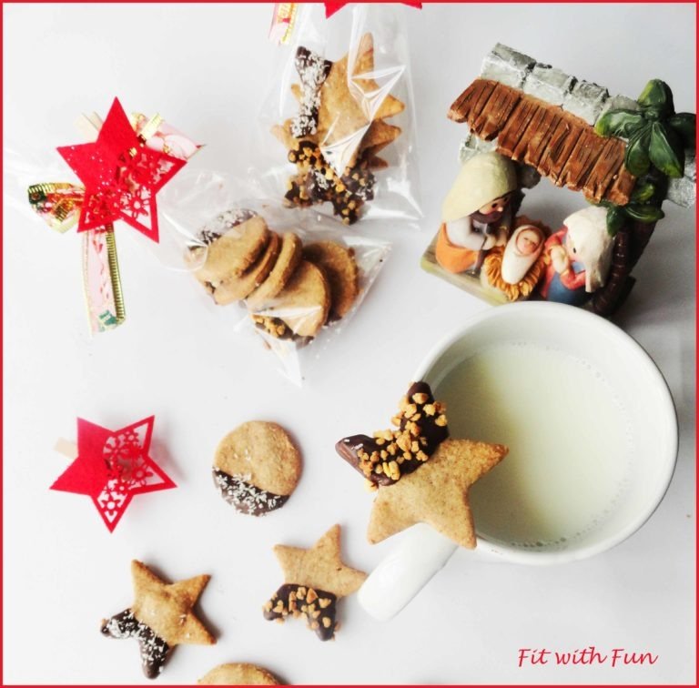 Biscotti già Cotti in Barattolo o Bustine con Decorazioni Natalizie