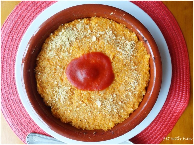 Quinoa al Tegamino con Crema di Cavolfiore e Pomodoro