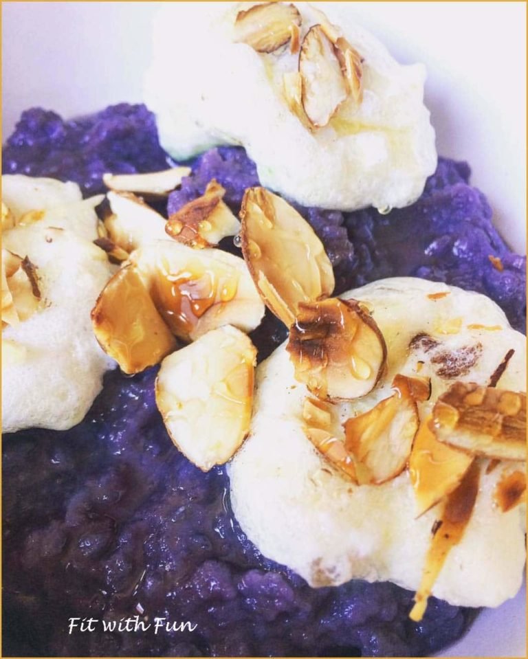 Magic Bowl di Patate Dolci con Nuvole di Albumi