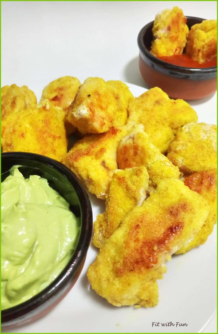 Nuggets di Pollo Light e Senza Glutine con Salse