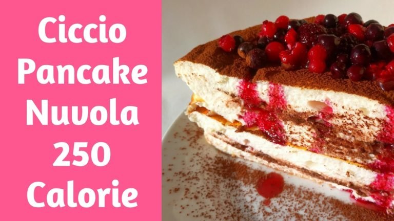 Ciccio Pancake Nuvola Ripieno di Cioccolato 250 Calorie
