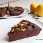 Torta Brownie Mele e Cacao 4 Ingredienti Proteica Senza Glutine