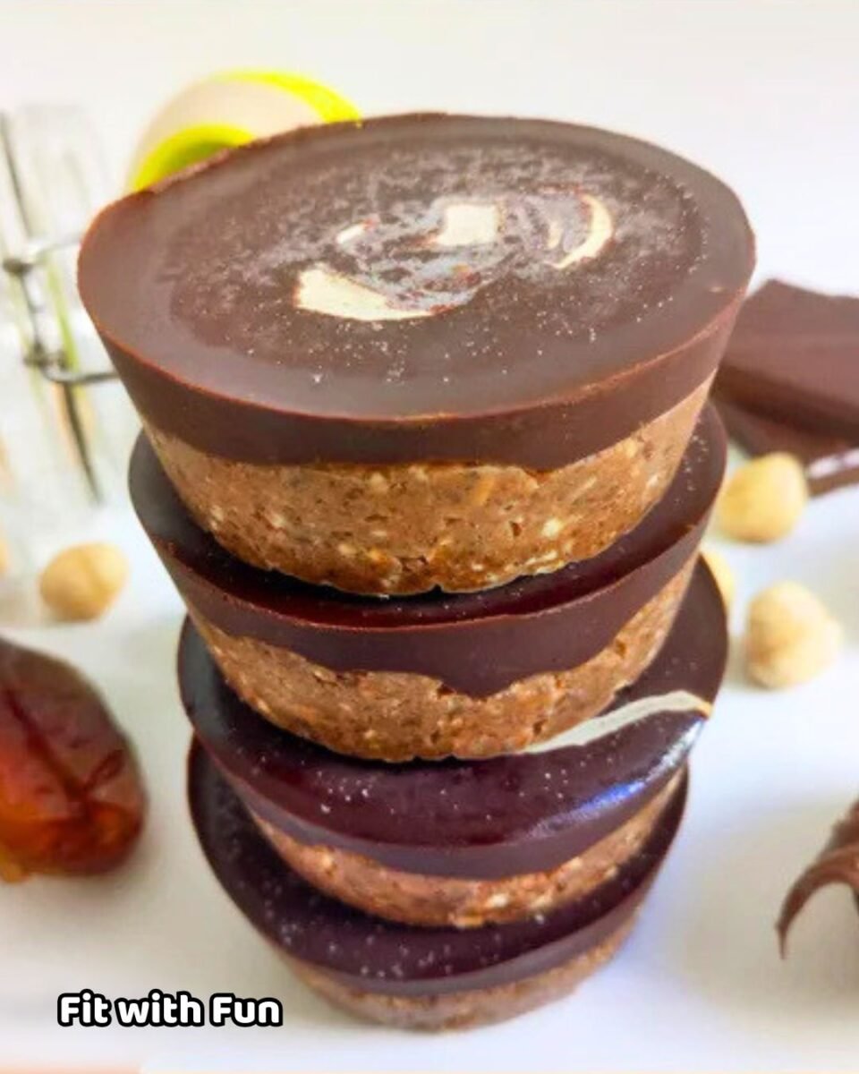 Dolcetti Fondenti al Cioccolato e Datteri Senza Cottura