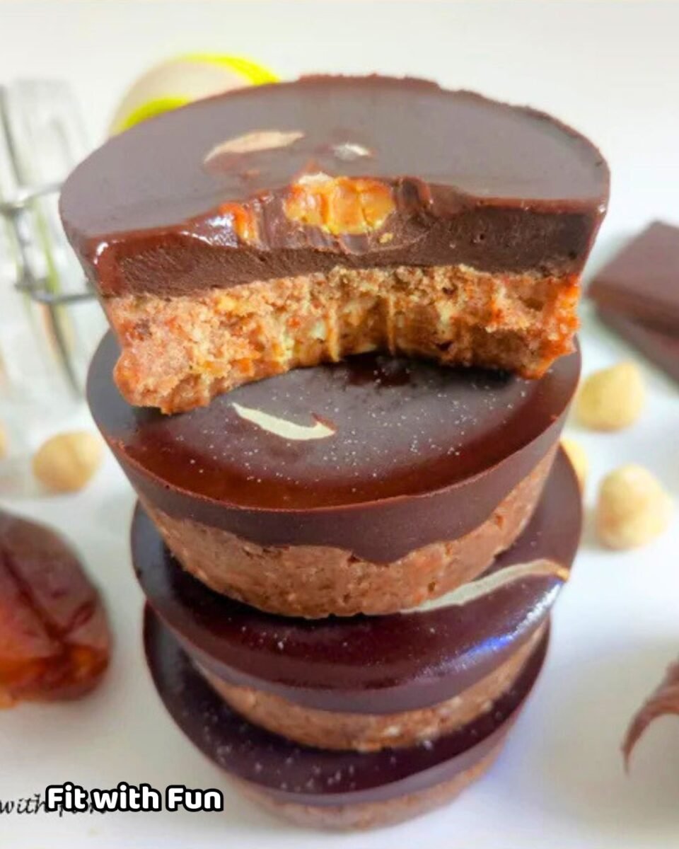 Dolcetti Fondenti al Cioccolato e Datteri Senza Cottura