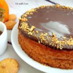 Torta Glassata di Cachi e Amaretti Proteica