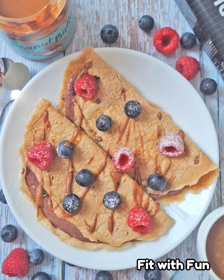 Crepes 2 Ingredienti Proteiche e Low Carb