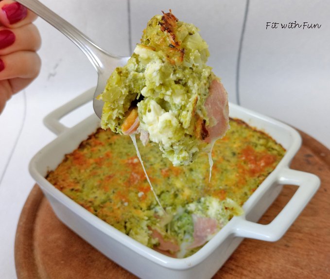 Sformato Keto di Feta e Broccoli ripieno