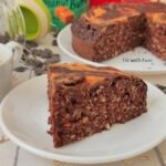 Torta Cacao e Avena Marmorizzata al Burro di Arachidi