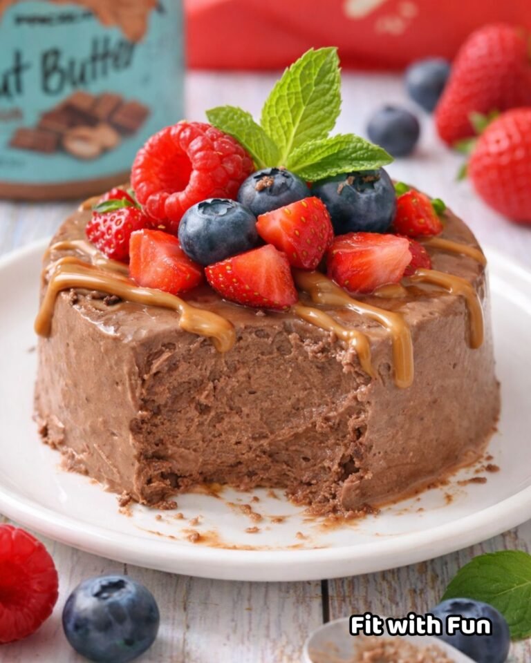 Budino Proteico di Avena Istantanea Cacao e Yogurt