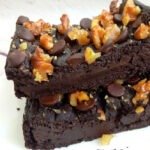 Brownies al Cacao Proteici e Vegan 4 Ingredienti