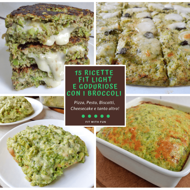 15 Ricette Fit Light Facili e Goduriose con i Broccoli