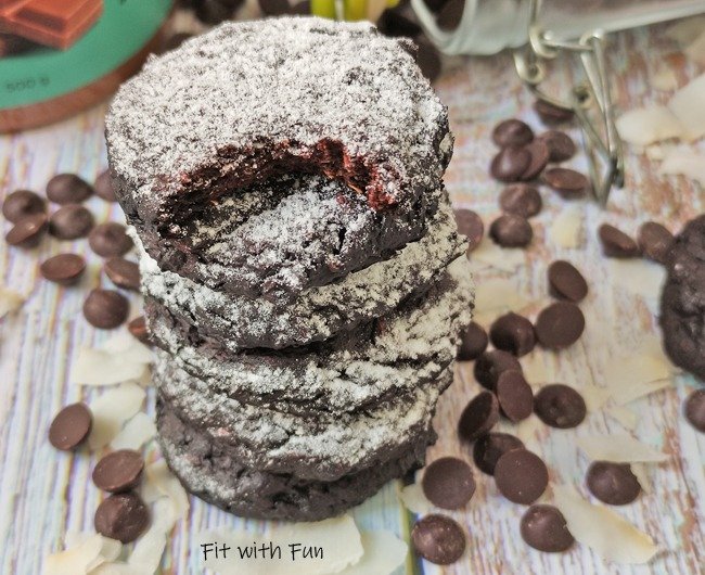 Biscotti Banana Cocco e Cacao 4 Ingredienti Fit Light Vegan