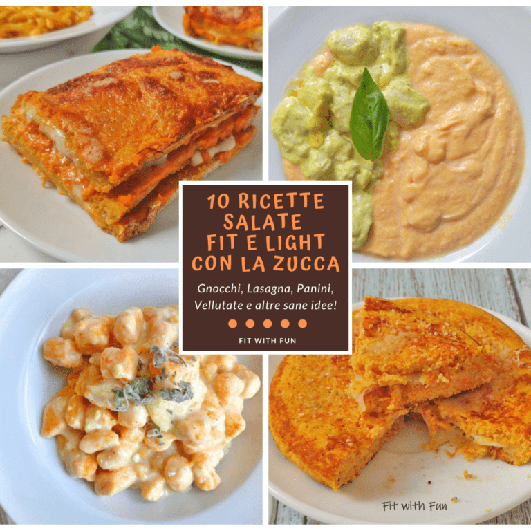 10 Ricette Salate Facili Fit e Light con la Zucca