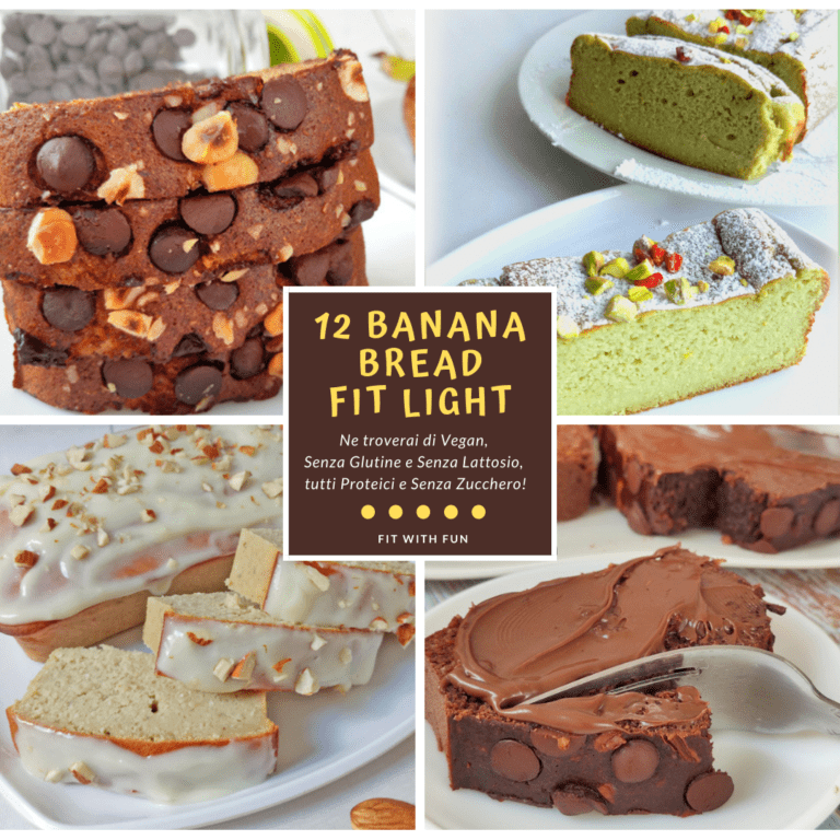 12 Ricette per Golosi e Facili Banana Bread Fit e Light