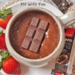 Cioccolata Calda di Porridge 4 Ingredienti Proteica Senza Zucchero