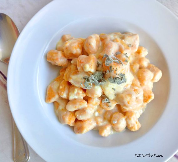 Gnocchi di Zucca Light con Farina di Avena e Fiocchi di Patate