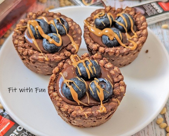 Cestini Golosi e Proteici di Cereali e Cioccolato Fondente