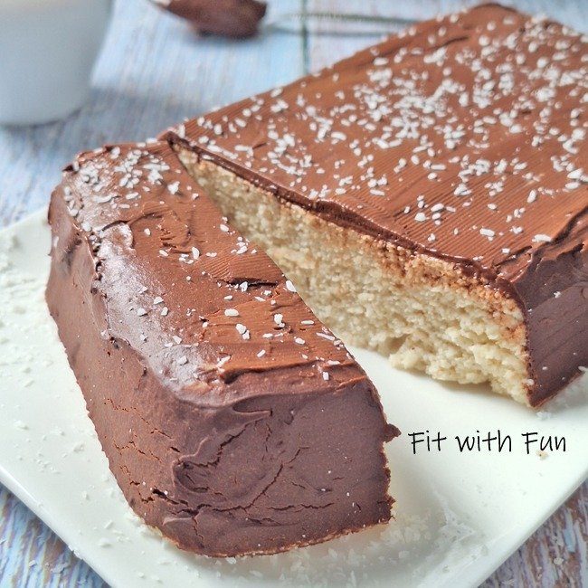 Torta Big Bounty Proteica Low Carb Senza Zucchero