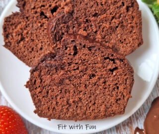 Plumcake Proteico al Cacao con Yogurt Greco e Farina d’Avena