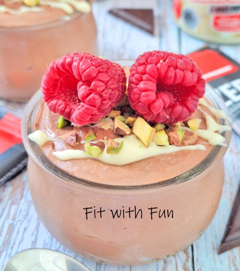 Budino Proteico Fiocchi di Latte e Cioccolato