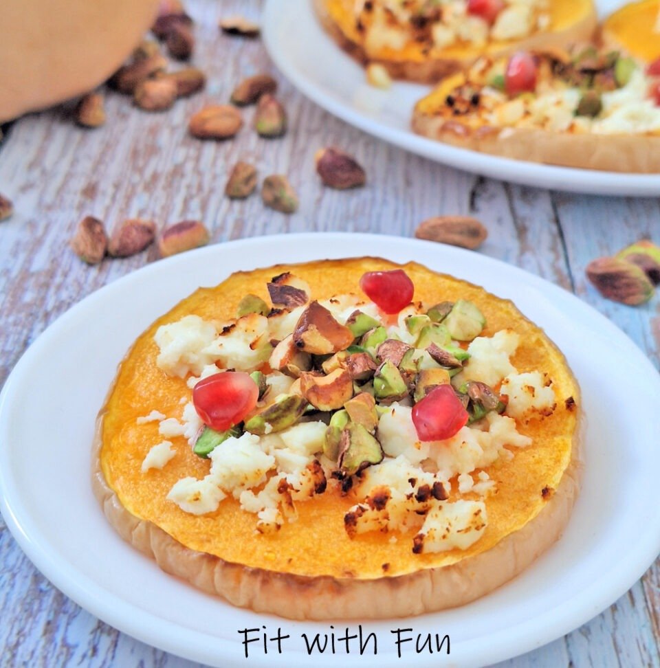 Zucca Sfiziosa in Friggitrice ad Aria con Feta e Miele