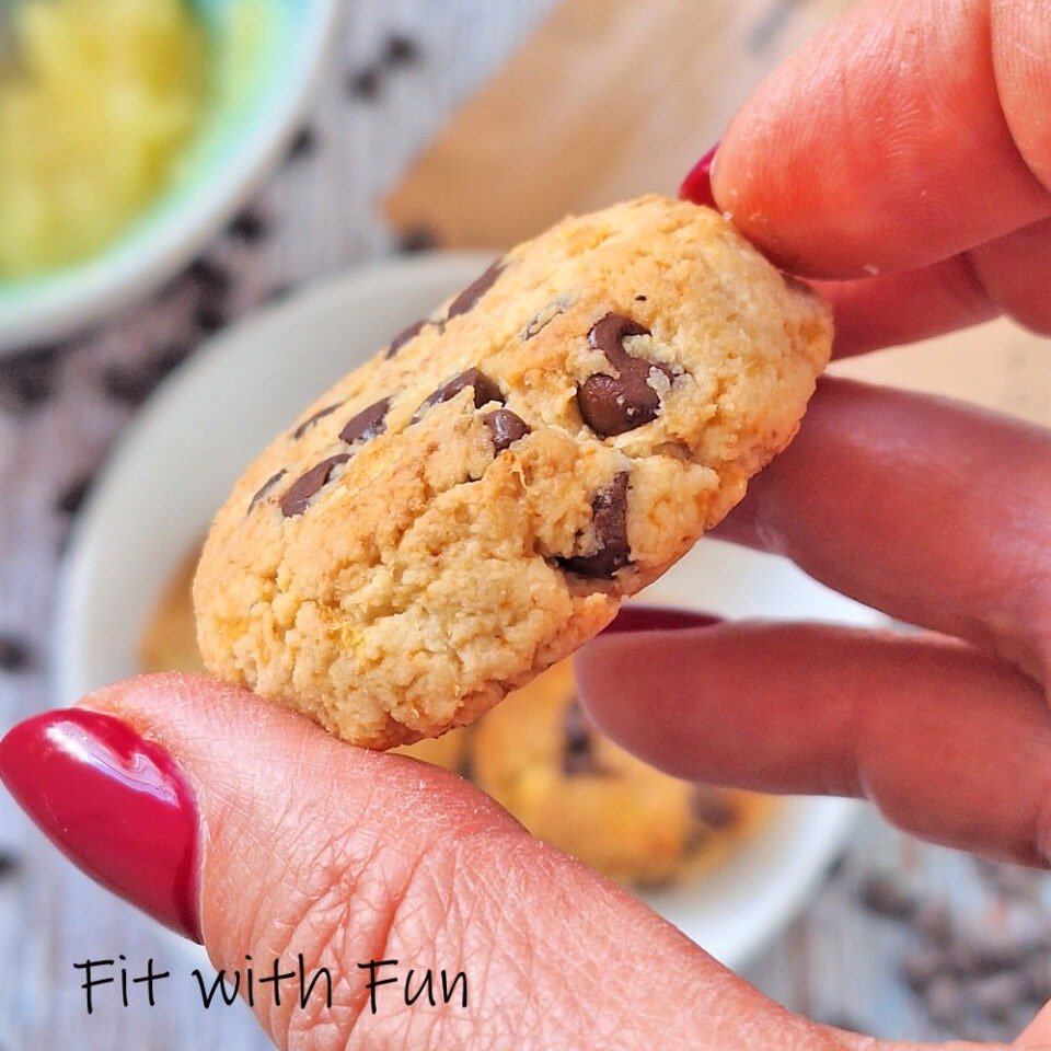 Biscotti 2 Ingredienti Vegan con Farina di Mandorle