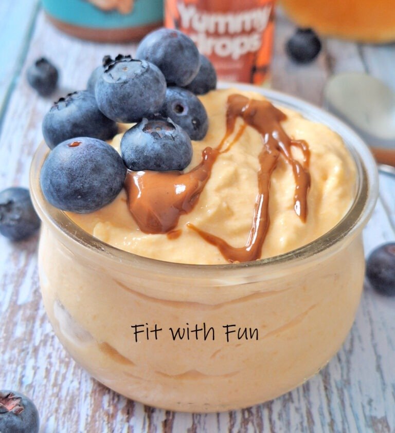 Dessert Budino Proteico Fiocchi di Latte e Zucca