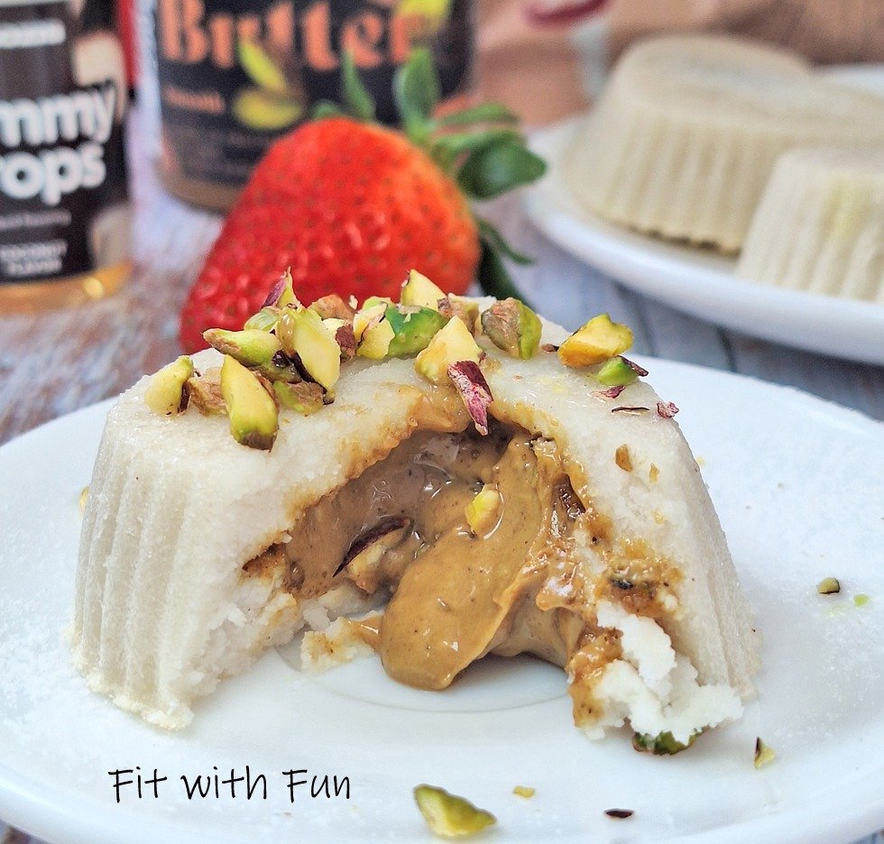 Tortino al Cocco con Cuore Caldo di Pistacchio 110 Calorie