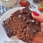 Brownie fiocchi di latte e cacao 4 ingredienti senza farina