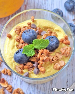 Crema al limone istantanea proteica e senza cottura