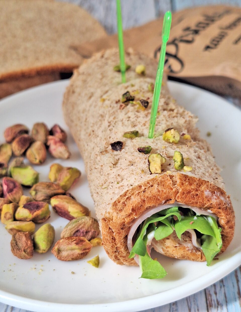 Mini wrap proteico salato