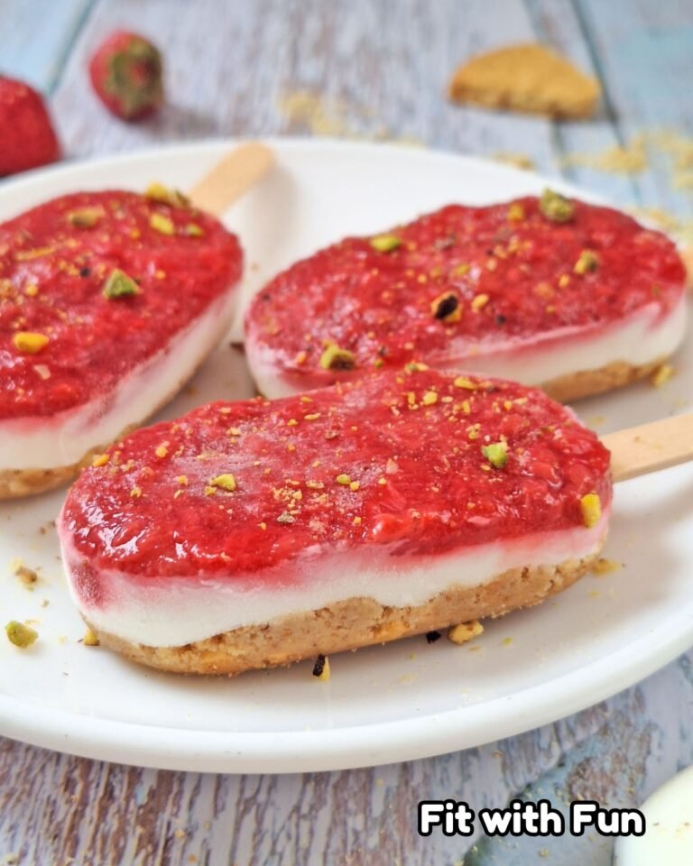 Stecco Gelato Cheesecake alla Fragola 90 Calorie