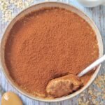 Frozen porridge tiramisù al caramello proteico e con 300 calorie