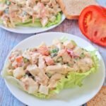 Insalata russa di pollo – ricetta fredda proteica senza glutine