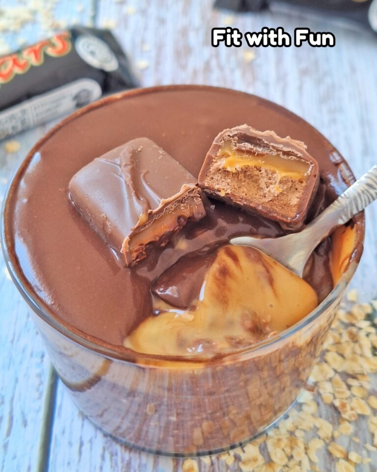 Mars Overnight Oats Proteico colazione sana cacao e caramello