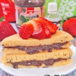 Dorayaki i pancake ripieni in versione fit e senza lattosio