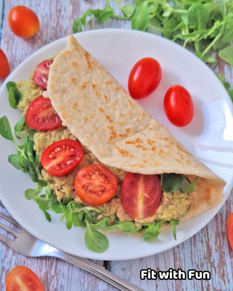 Piadina proteica allo yogurt greco facile e veloce