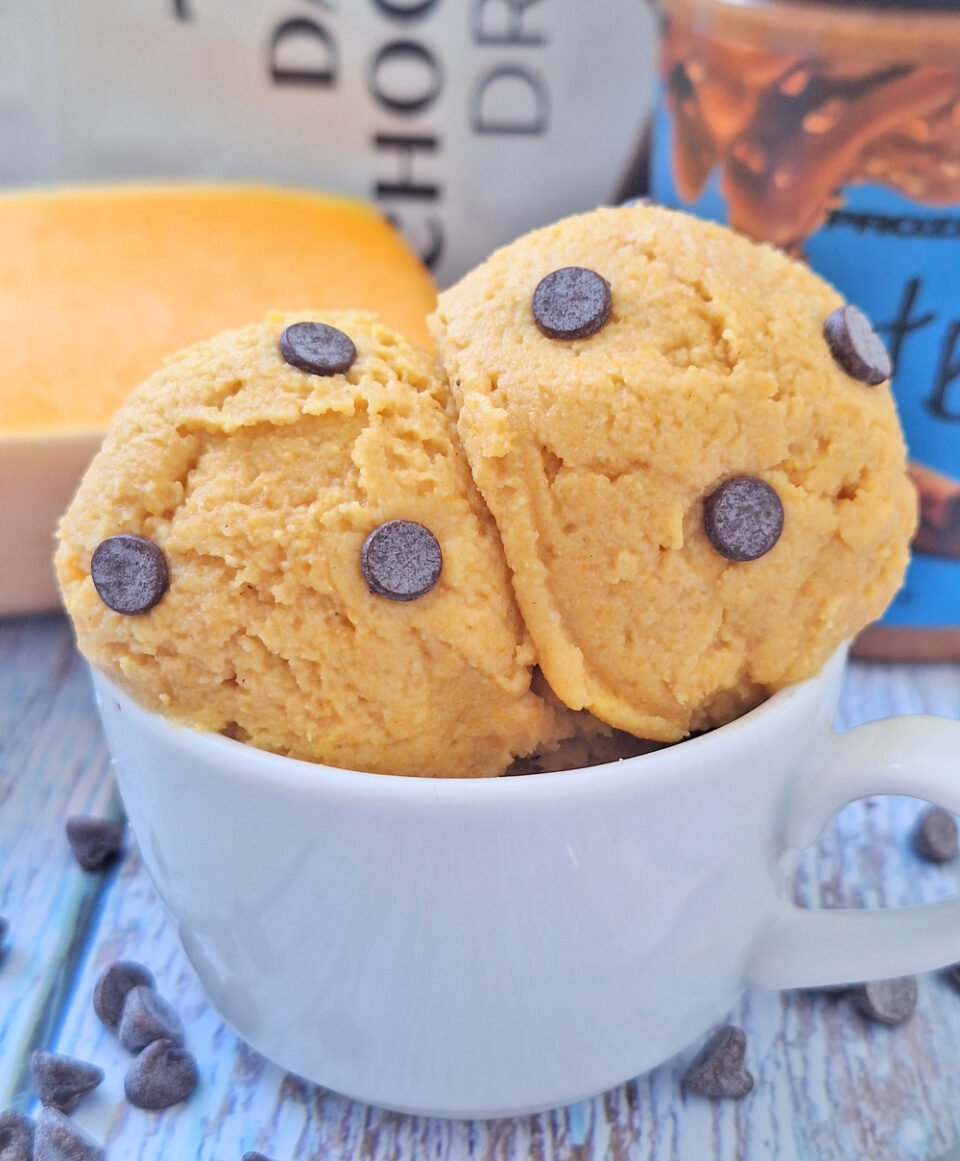 Cookie Dough alla Zucca Proteico Vegan e Senza Glutine