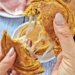 Pancake Salati Proteici con Zucca e Avena Istantanea Ripieni