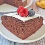 Torta proteica albumi farina di avena e cacao senza zucchero