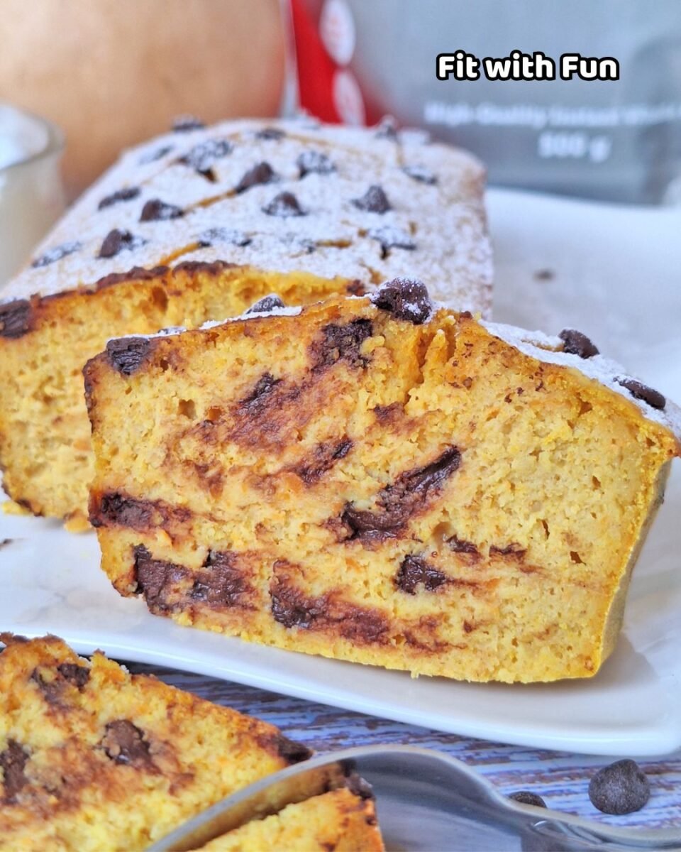 Plumcake Proteico Senza Zucchero Zucca Avena e Yogurt Greco