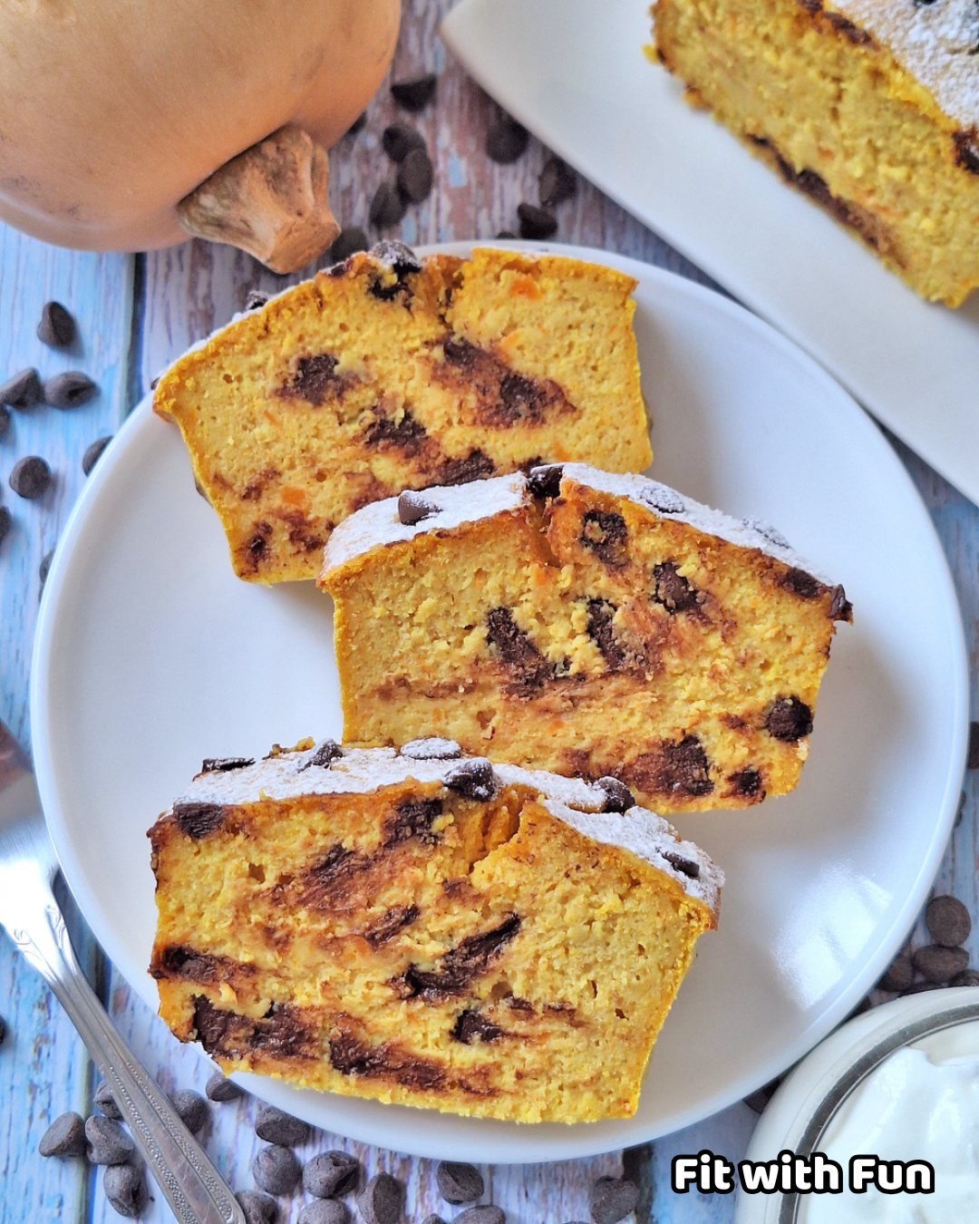 Plumcake Proteico Senza Zucchero Zucca Avena e Yogurt Greco
