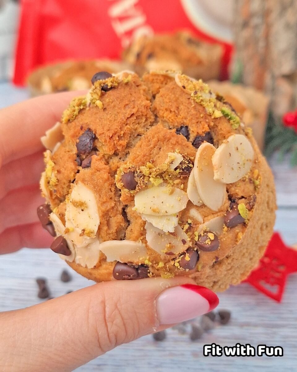 Mini Panettoni Veloci Senza Lievitazione con Avena e Cioccolato