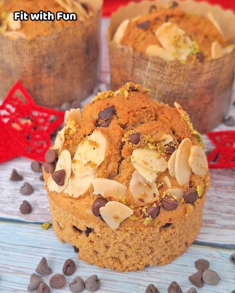 Mini Panettoni Veloci Senza Lievitazione con Avena e Cioccolato