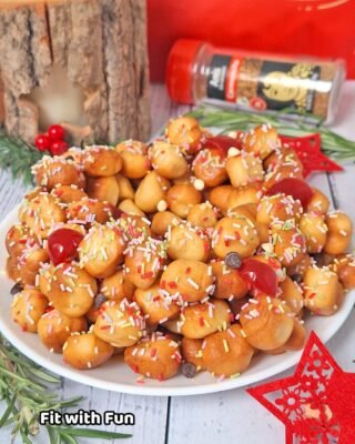 Struffoli leggeri in friggitrice ad aria o al forno