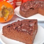 Torta Fondente ai Cachi e Cacao con Dessert Proteico